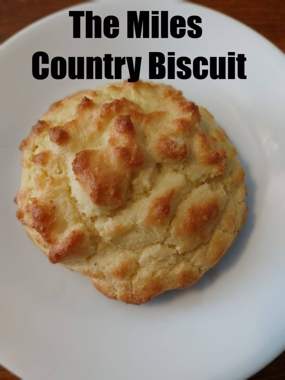 Miles Country Biscuit (small size) 12 Pack (1 Net Carb ea)